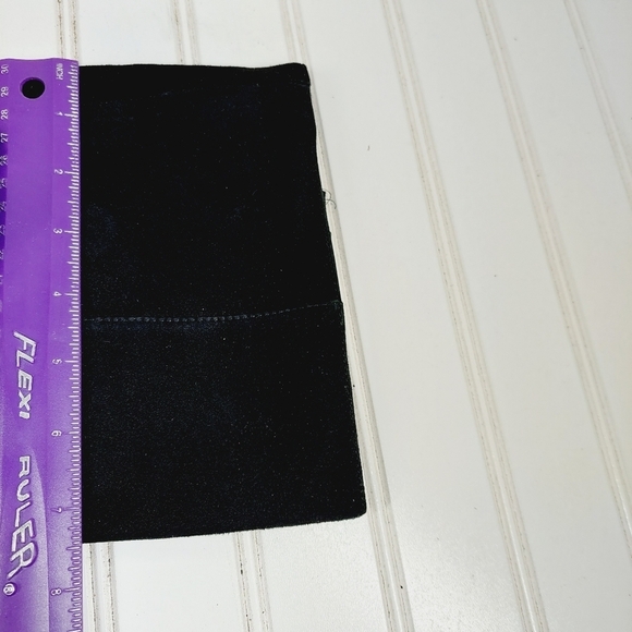 Nine West Camelot Knee High Black Suede Leather High Heeled Boots F760 - Picture 10 of 14